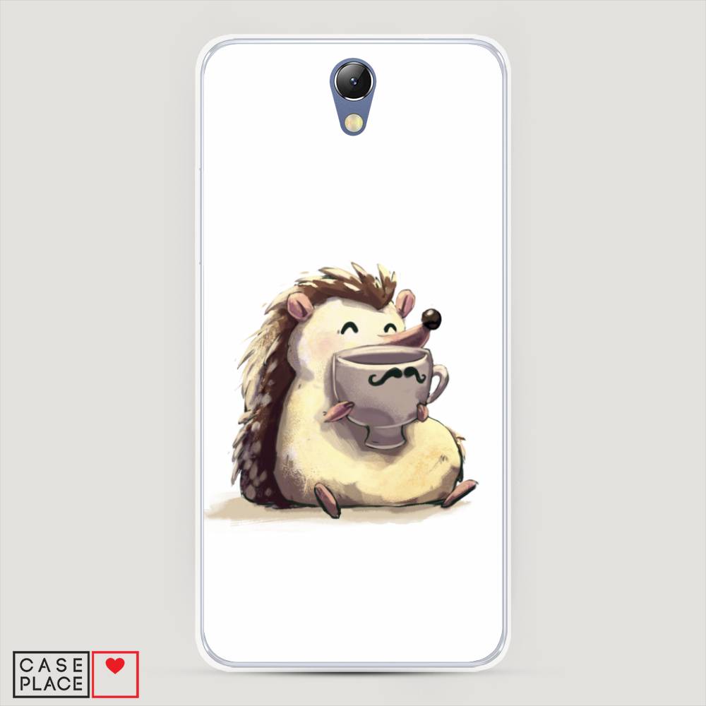 

Чехол Awog на Lenovo Vibe S1 / Леново Vibe S1 "Еж кофеман", Белый;коричневый;бежевый, 111450-10