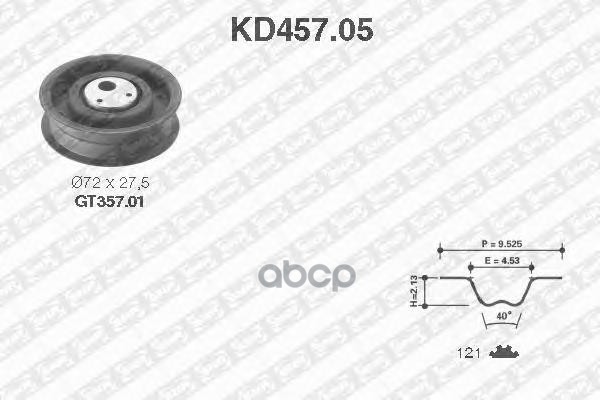 

Ремкомплект Грм Snr Kd45705