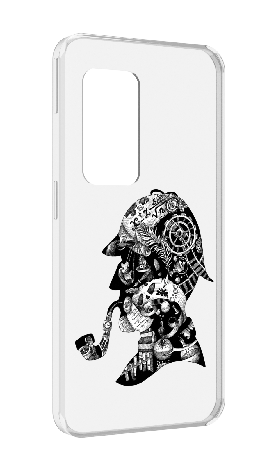 

Чехол MyPads мужчина с трубкой абстракция для UleFone Power Armor X11 Pro, Прозрачный, Tocco