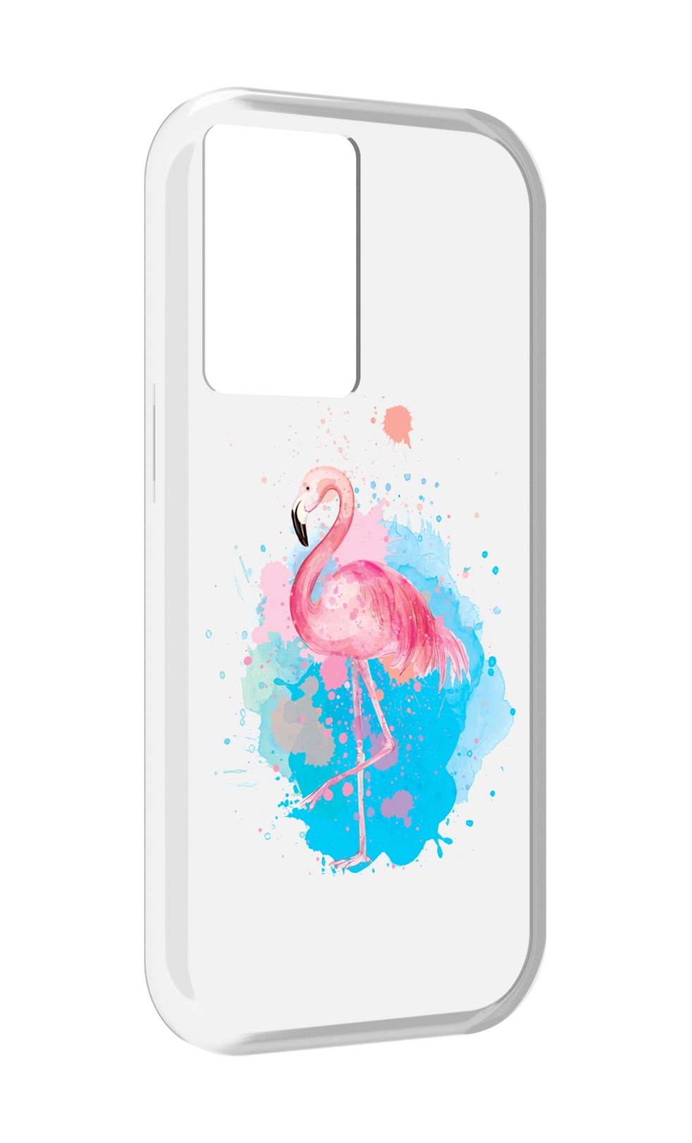 

Чехол MyPads акварельное-фламинго для OnePlus Nord N20 SE, Прозрачный, Tocco