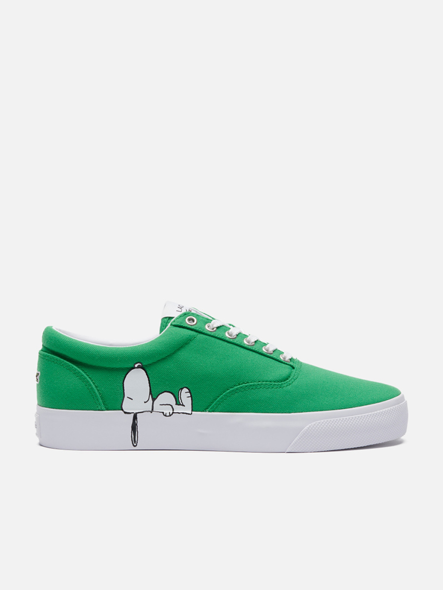 

Кеды мужские Lacoste x Peanuts зеленые 43 EU, x Peanuts