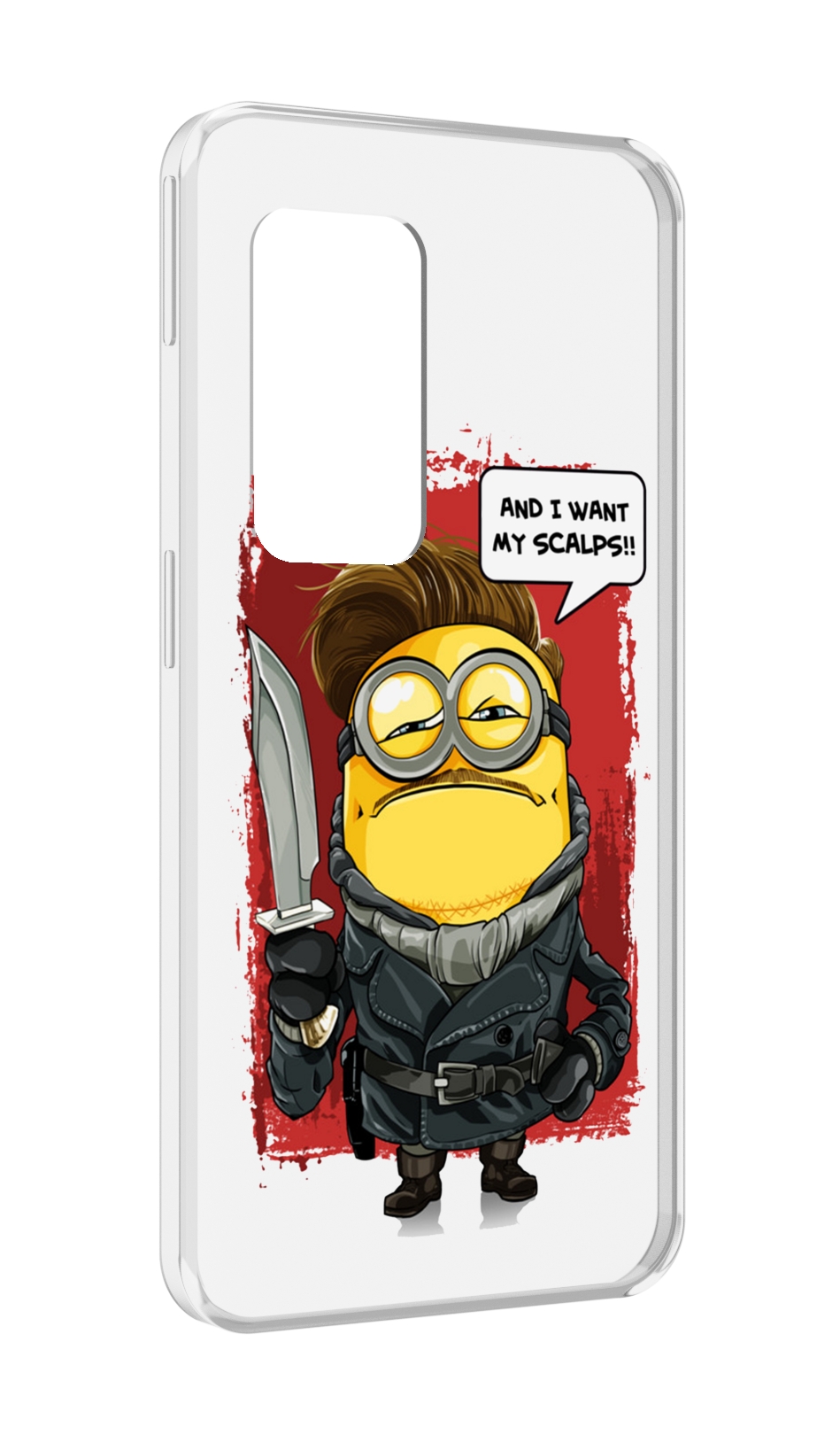 

Чехол MyPads миньон убийца для UleFone Power Armor X11 Pro, Прозрачный, Tocco