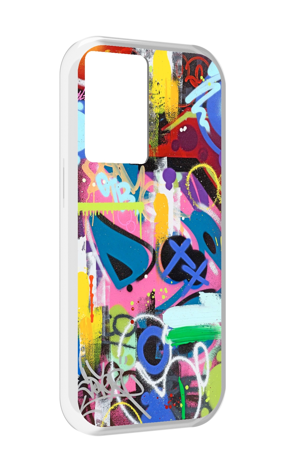 

Чехол MyPads абстракция-графити для OnePlus Nord N20 SE, Прозрачный, Tocco