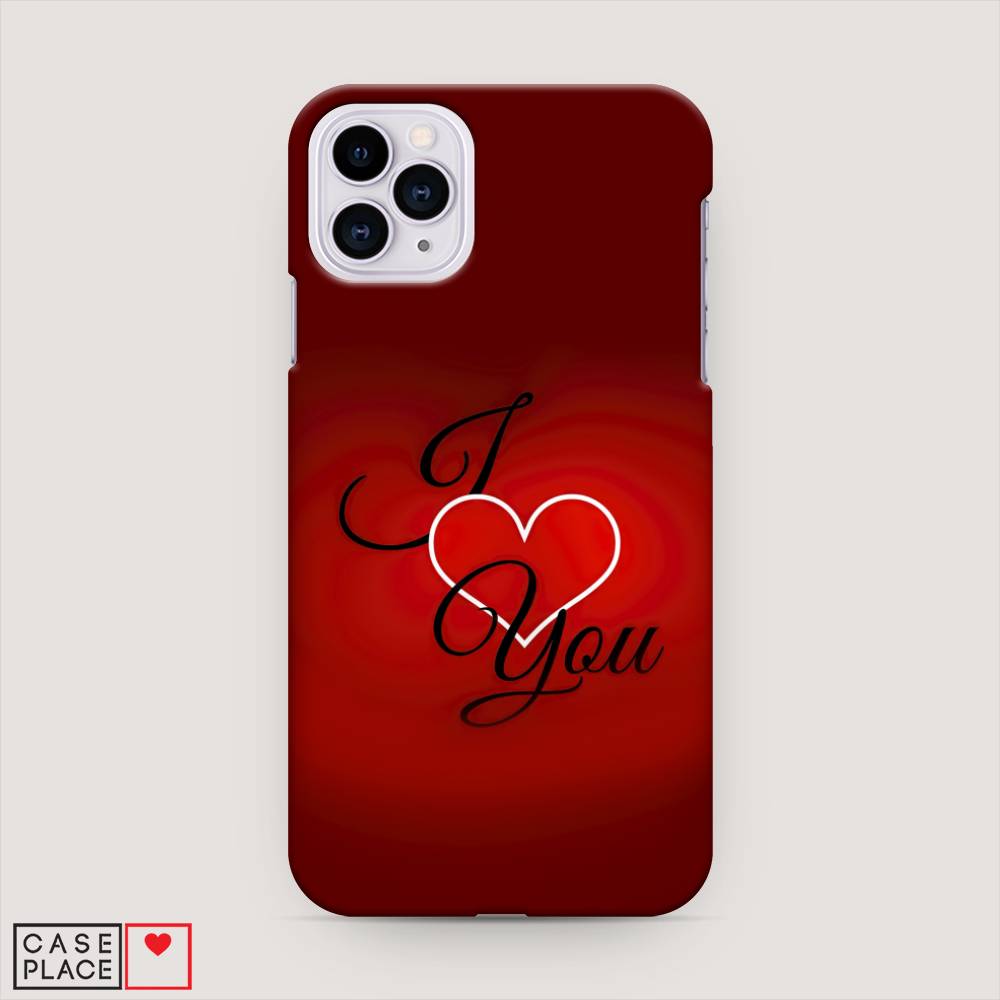 

Пластиковый чехол "I love you 3" на Apple iPhone 11 Pro Max, 12220-5