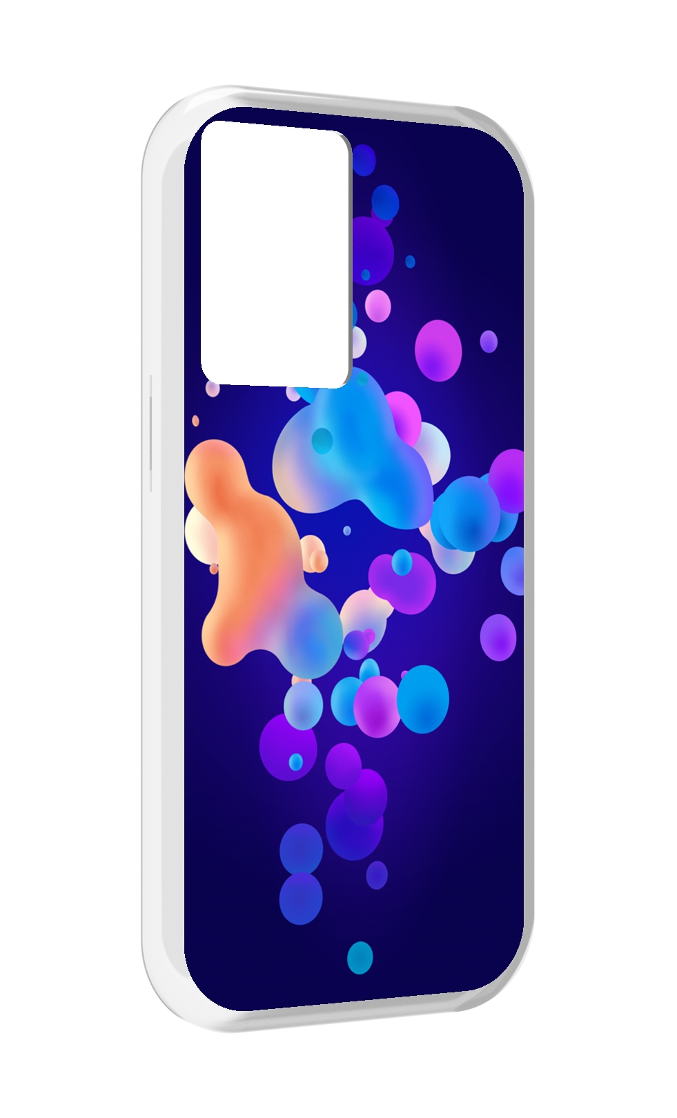 

Чехол MyPads абстрактные-пузырьки для OnePlus Nord N20 SE, Прозрачный, Tocco