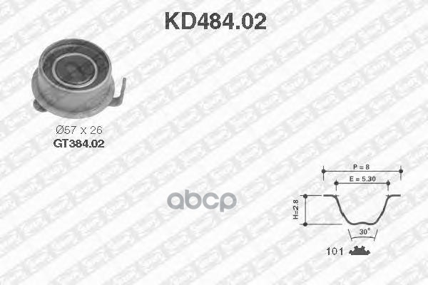 

Ремкомплект Грм Snr Kd48402