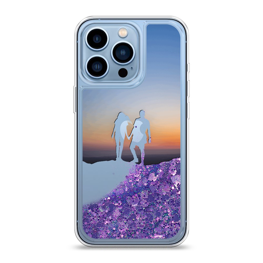 

Чехол Awog на Apple iPhone 13 Pro / Айфон 13 Pro "Пара на краю света", Разноцветный, 14392-1