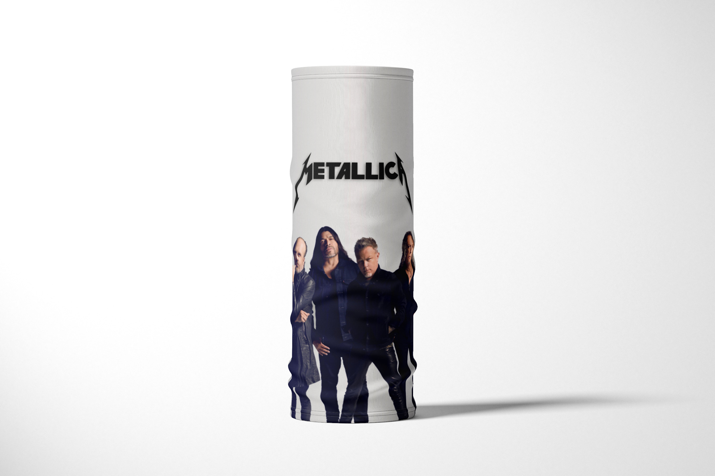 

Бандана / Бафф / Снуд-трансформер / Рок / Metallica, Белый;черный, BBuffVM_VM1825111
