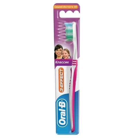 

Oral-B Орал-би 3-Эффект "Классик", средняя