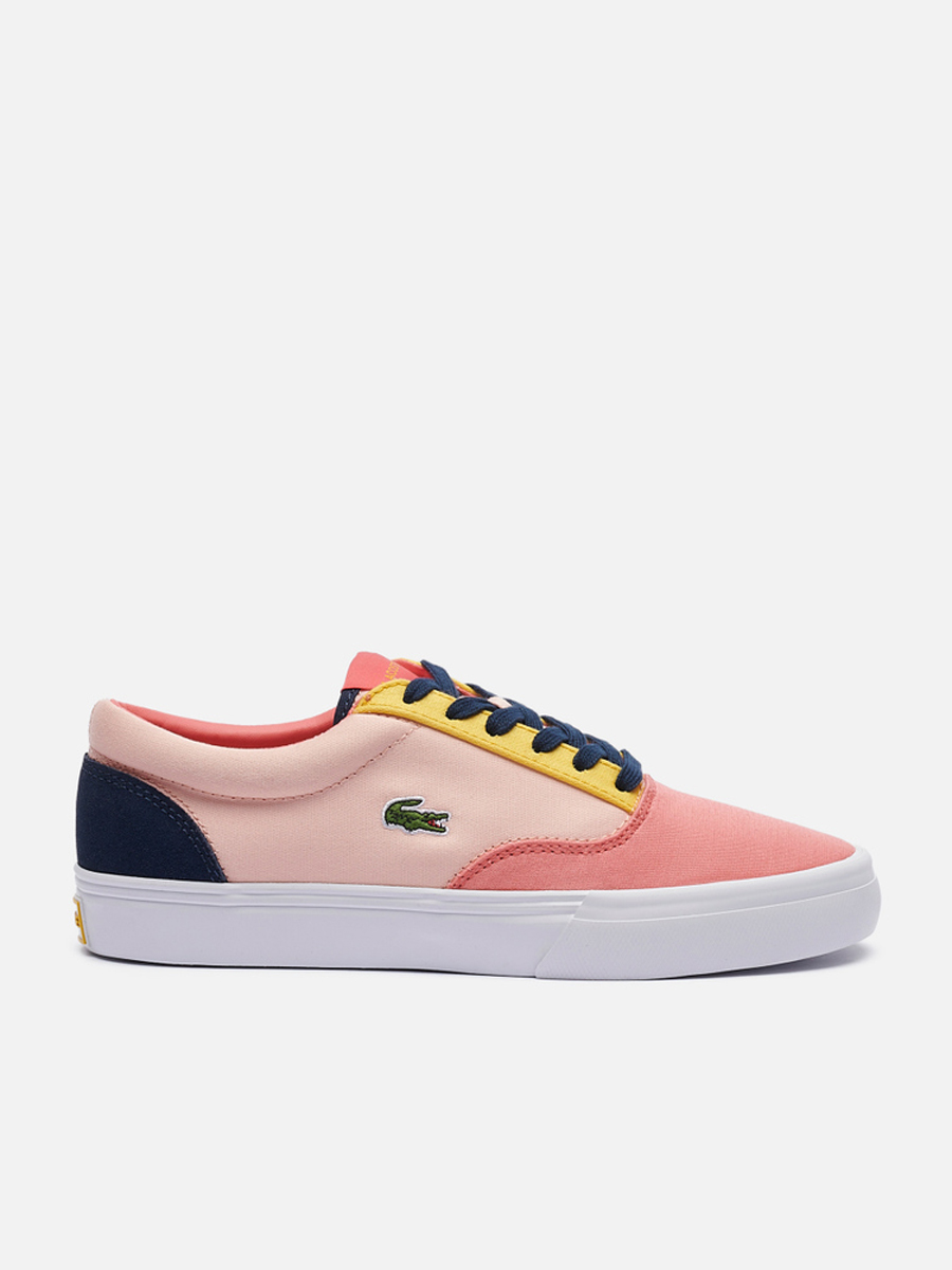 

Кеды женские Lacoste Jump Serve Lace Canvas 0722 2 CFA розовые 37 EU, Jump Serve Lace Canvas 0722 2 CFA