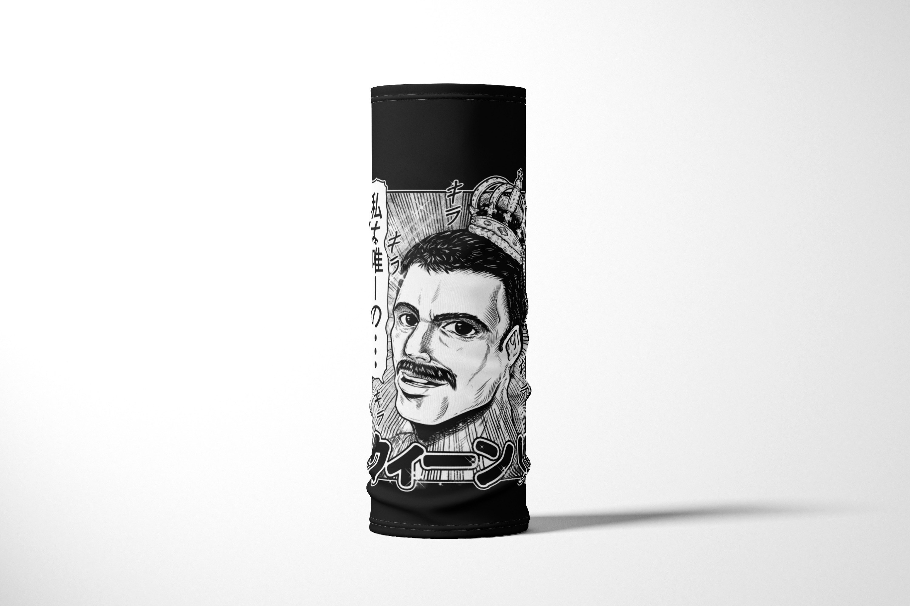 

Бандана / Бафф / Снуд-трансформер / Рок / Queen, Черный;белый, BBuffVM_VM1823135