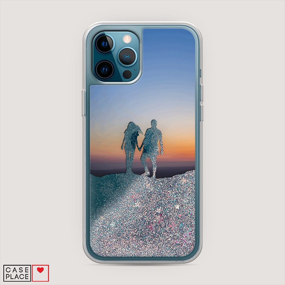 

Чехол Awog на Apple iPhone 12 Pro Max / Айфон 12 Pro Max "Пара на краю света", Разноцветный, 12791-1