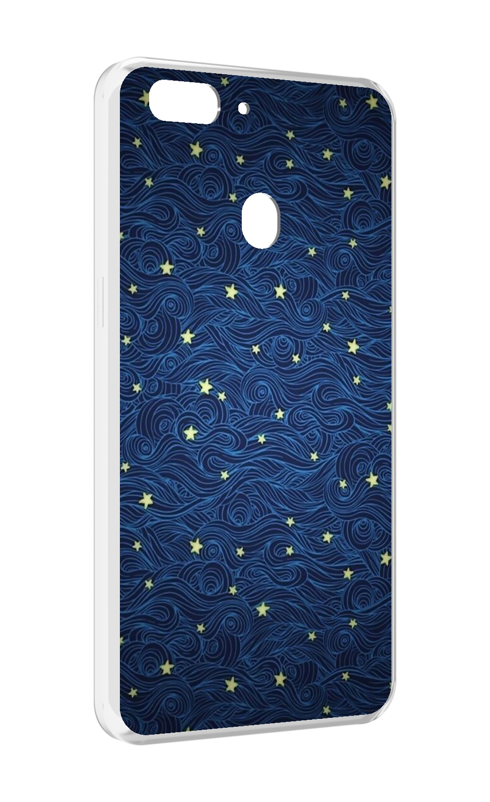

Чехол MyPads волны с звездами акварель для Oppo Realme 2, Прозрачный, Tocco