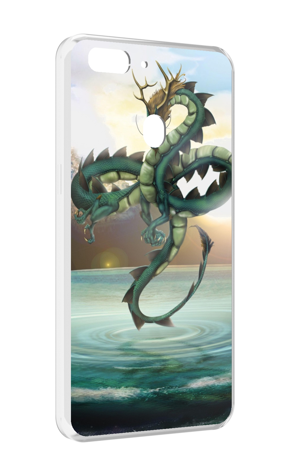 

Чехол MyPads водяной-дракон для Oppo Realme 2, Прозрачный, Tocco