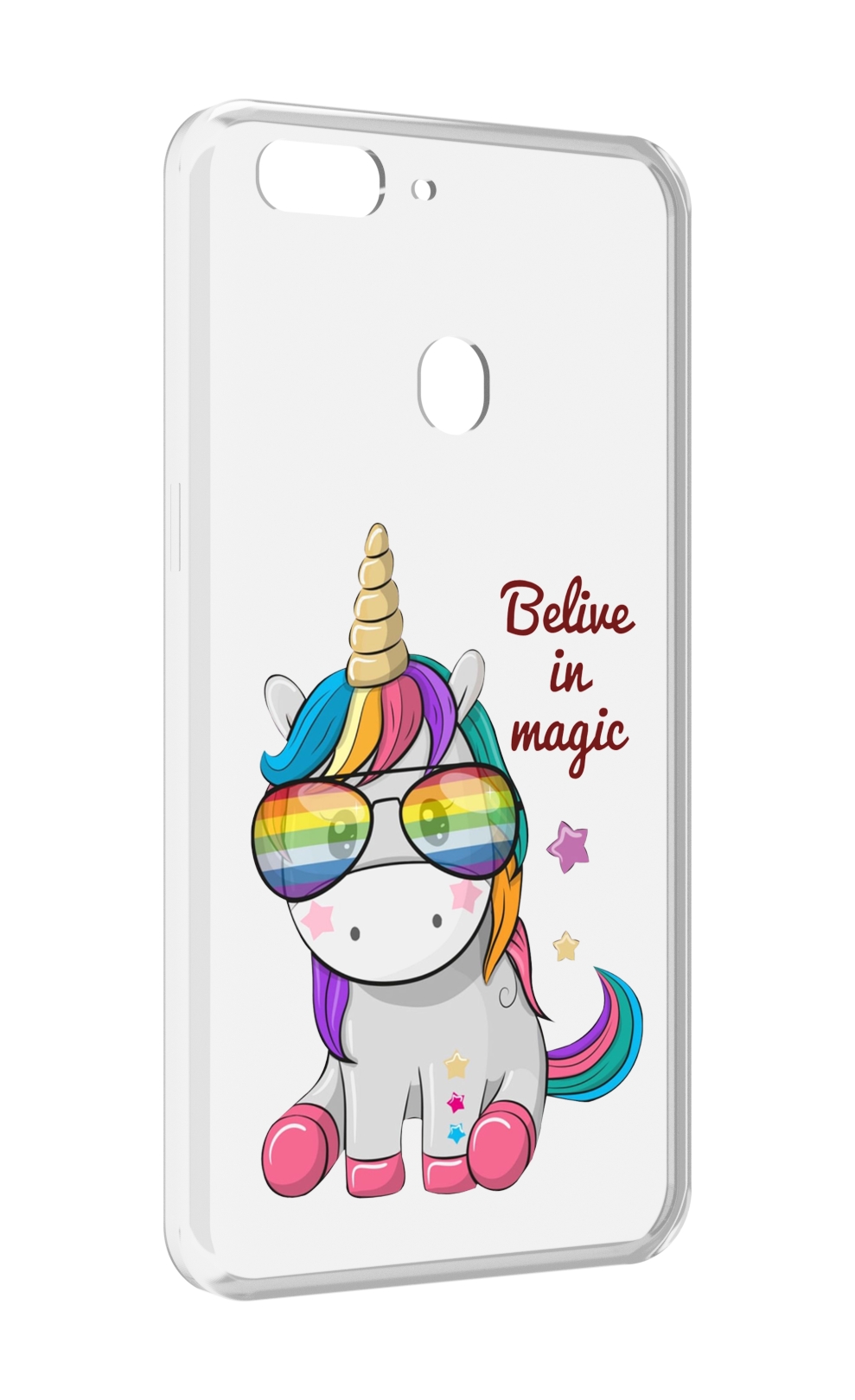 

Чехол MyPads верю-в-магию детский для Oppo Realme 2, Прозрачный, Tocco