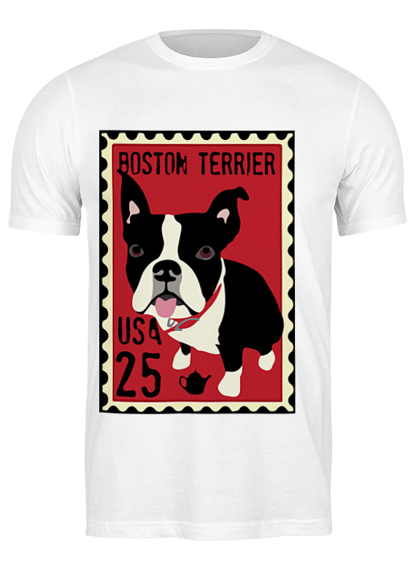 

Футболка мужская Printio Boston terrier белая S, Белый, Boston terrier
