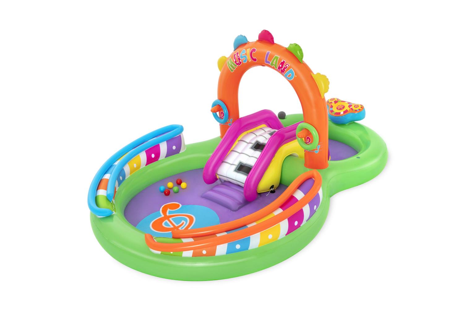 Игровой центр Bestway 53117 Sing 'n Splash Разноцветный 30451 игровой центр sing n splash 295 x 190 x 137 см 53117 bestway