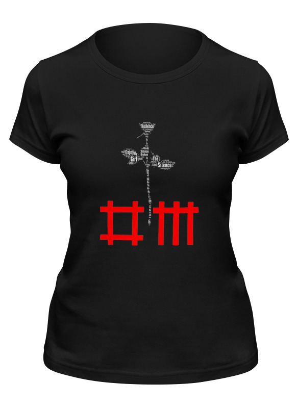

Футболка женская Printio Depeche mode черная 2XL, Черный, Depeche mode