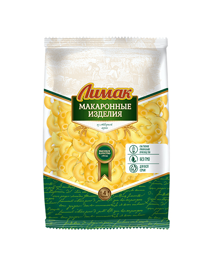 

Макаронные изделия Лимак Рожки 450 г