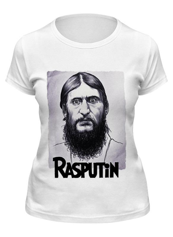 

Футболка женская Printio Rasputin белая 2XL, Белый, Rasputin