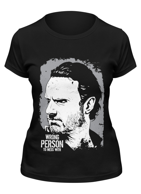 

Футболка женская Printio Ходячие мертвецы (the walking dead) черная 2XL, Черный, Ходячие мертвецы (the walking dead)