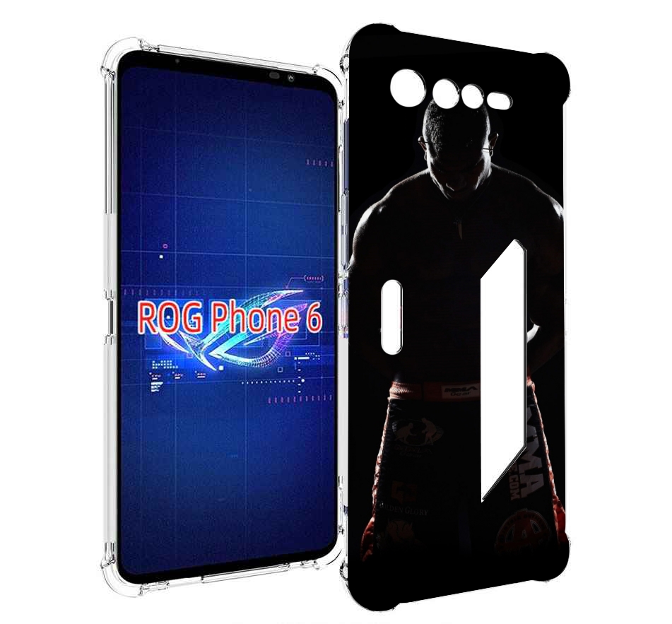 

Чехол MyPads mma единоборства для Asus ROG Phone 6, Прозрачный, Tocco