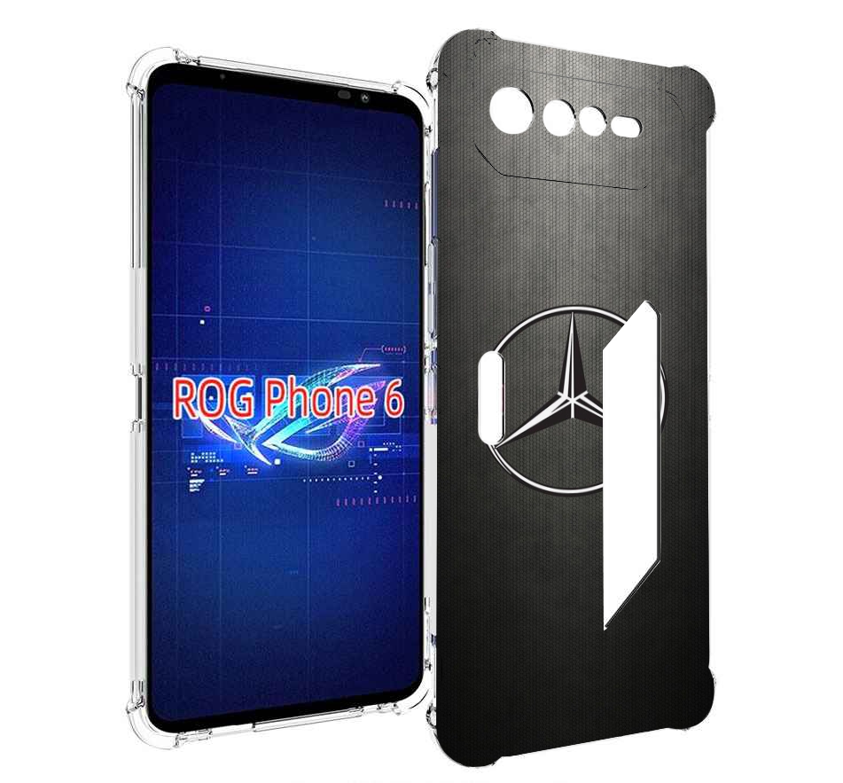

Чехол MyPads mercedes 3 мужской для Asus ROG Phone 6, Прозрачный, Tocco