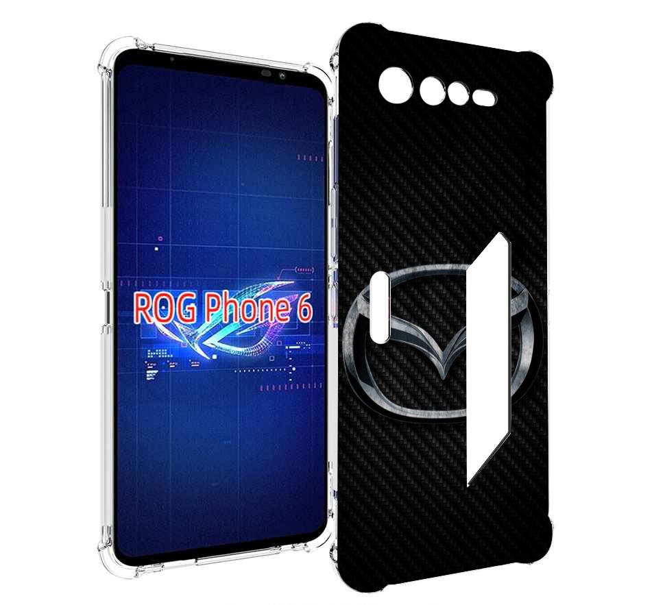 

Чехол MyPads mazda 1 женский для Asus ROG Phone 6, Прозрачный, Tocco