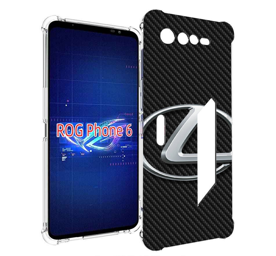 

Чехол MyPads lexus 3 для Asus ROG Phone 6, Прозрачный, Tocco