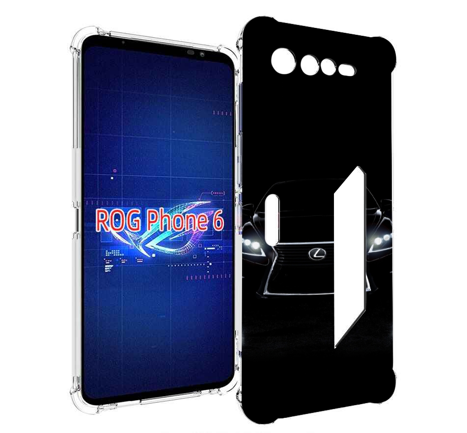 

Чехол MyPads lexus 1 мужской для Asus ROG Phone 6, Прозрачный, Tocco