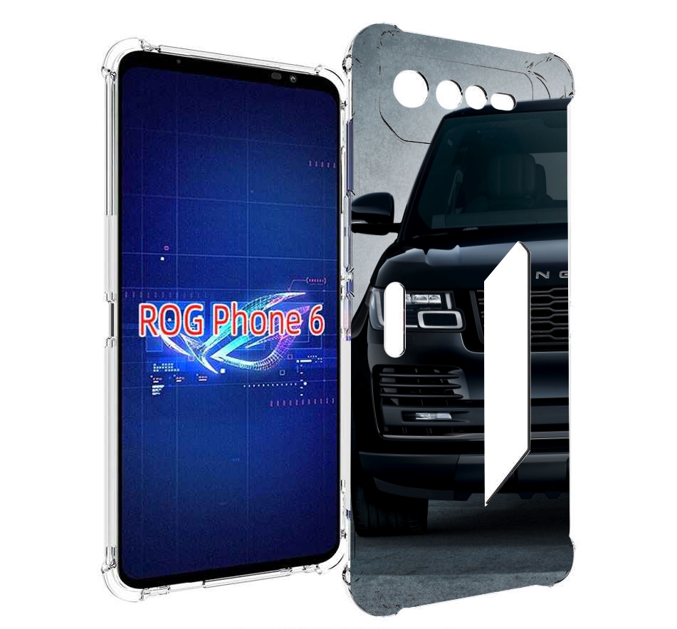 

Чехол MyPads land rover-1 мужской для Asus ROG Phone 6, Прозрачный, Tocco