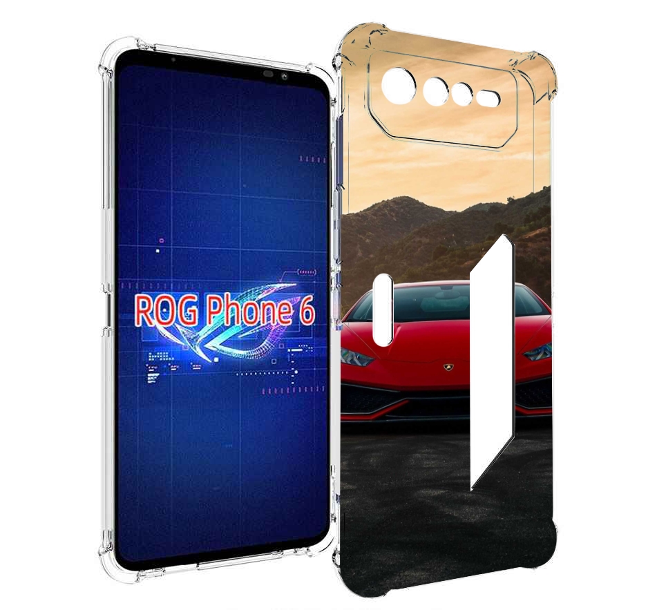 

Чехол MyPads lamborghini 1 мужской для Asus ROG Phone 6, Прозрачный, Tocco