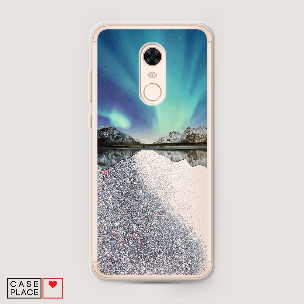 

Чехол Awog на Xiaomi Redmi 5 Plus "Горное озеро и сияние", Разноцветный, 33191-1