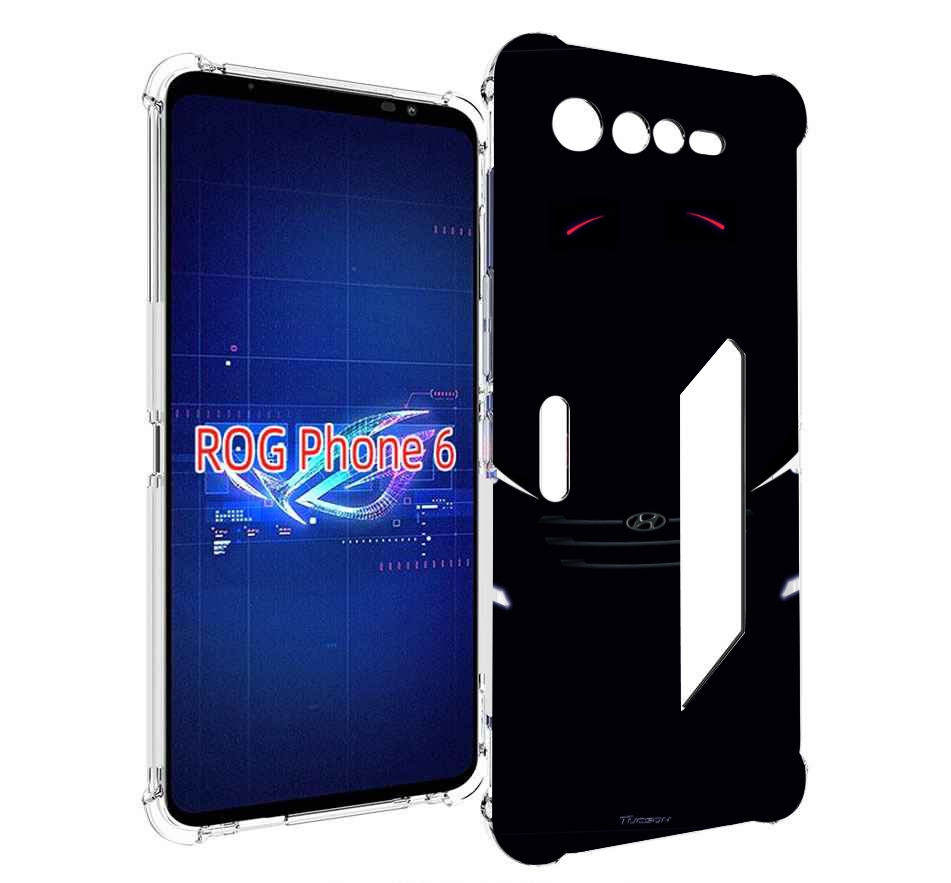 Чехол MyPads hyundai 1 для Asus ROG Phone 6