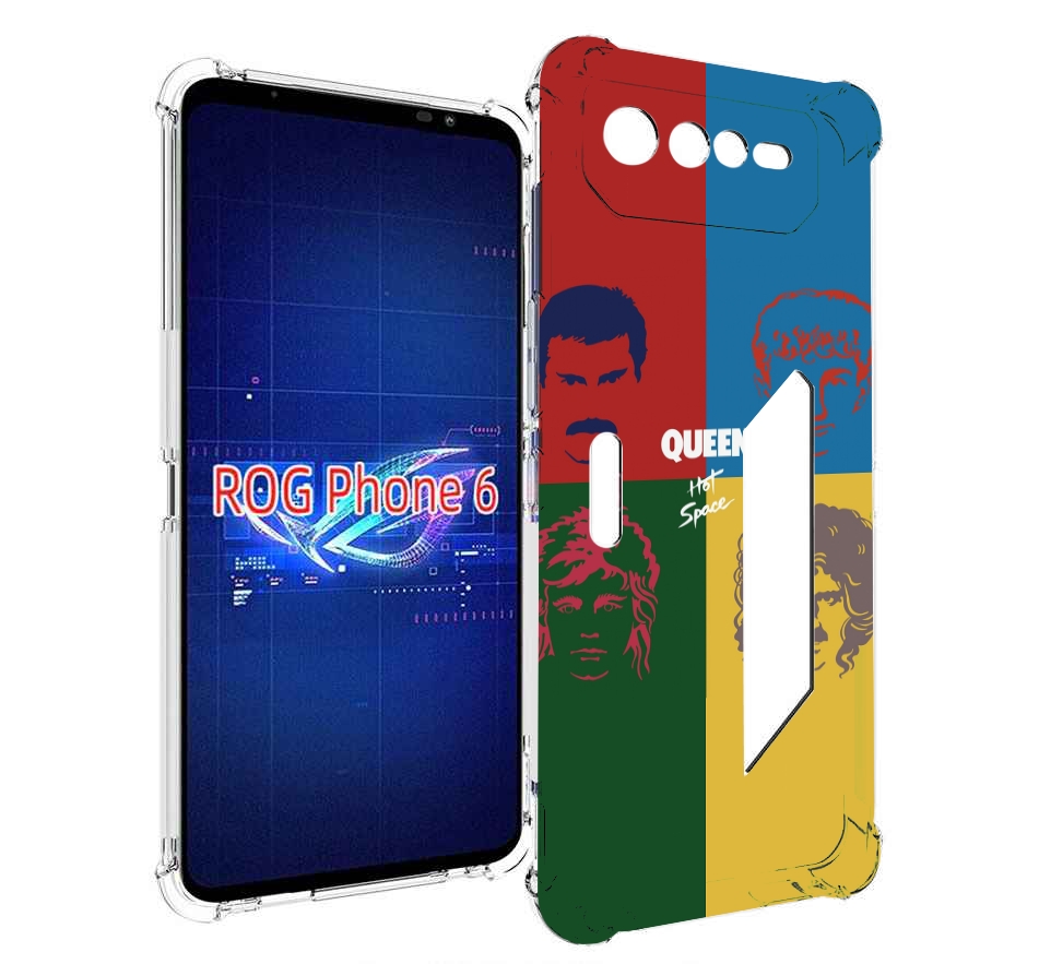 

Чехол MyPads hot space queen альбом для Asus ROG Phone 6, Прозрачный, Tocco