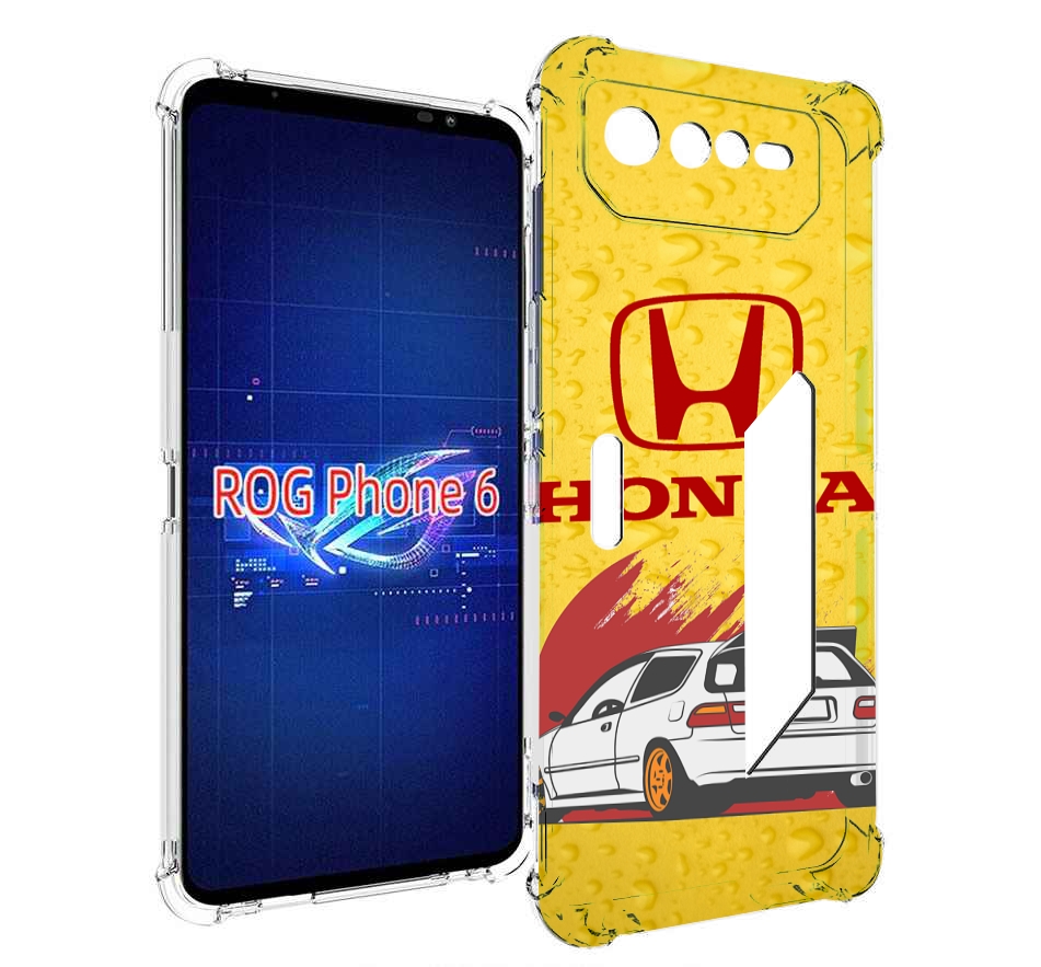 

Чехол MyPads honda-motor для Asus ROG Phone 6, Прозрачный, Tocco