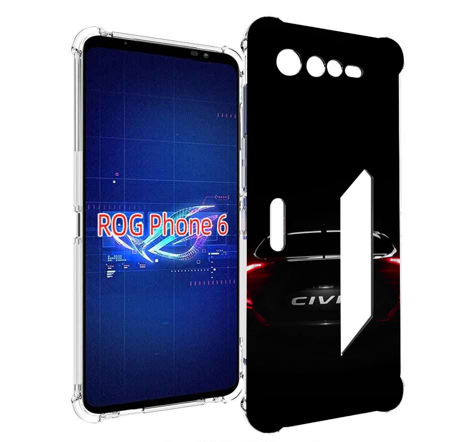 

Чехол MyPads honda 2 для Asus ROG Phone 6, Прозрачный, Tocco