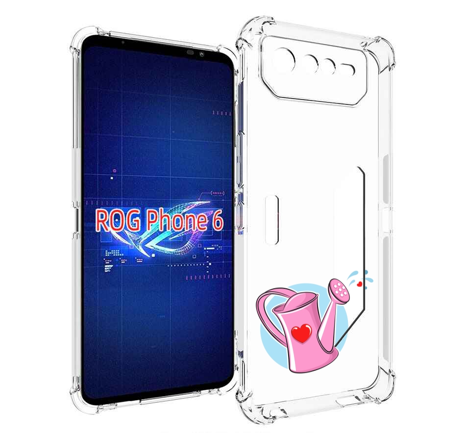 

Чехол MyPads Лейка любви 14 февраля для Asus ROG Phone 6, Прозрачный, Tocco
