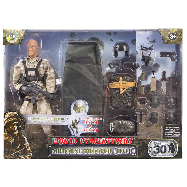 фото Игровой набор world peacekeeper десант 1:6 world peacekeepers