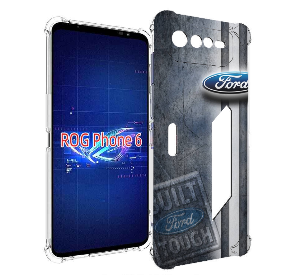 

Чехол MyPads ford 2 для Asus ROG Phone 6, Прозрачный, Tocco