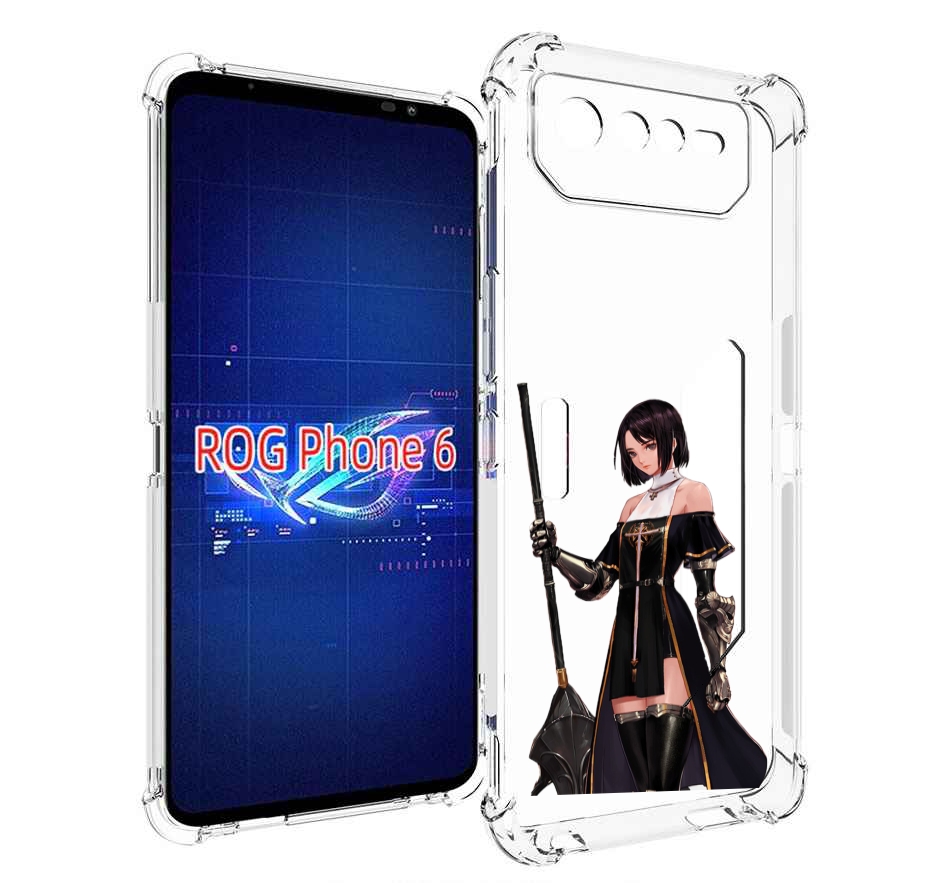 

Чехол MyPads dungeon-fighter для Asus ROG Phone 6, Прозрачный, Tocco