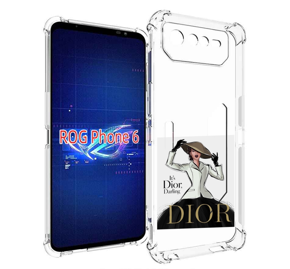 

Чехол MyPads drawings of sketches для Asus ROG Phone 6, Прозрачный, Tocco