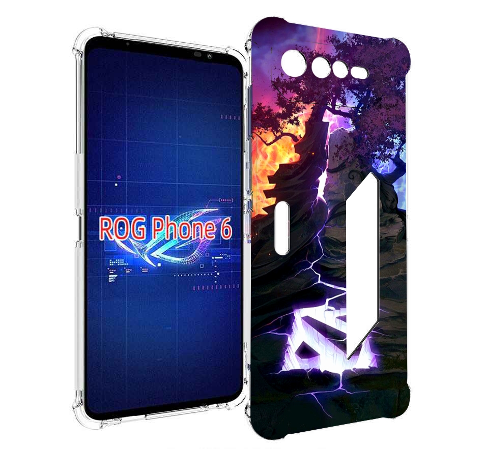 

Чехол MyPads dota 2 логотип для Asus ROG Phone 6, Прозрачный, Tocco