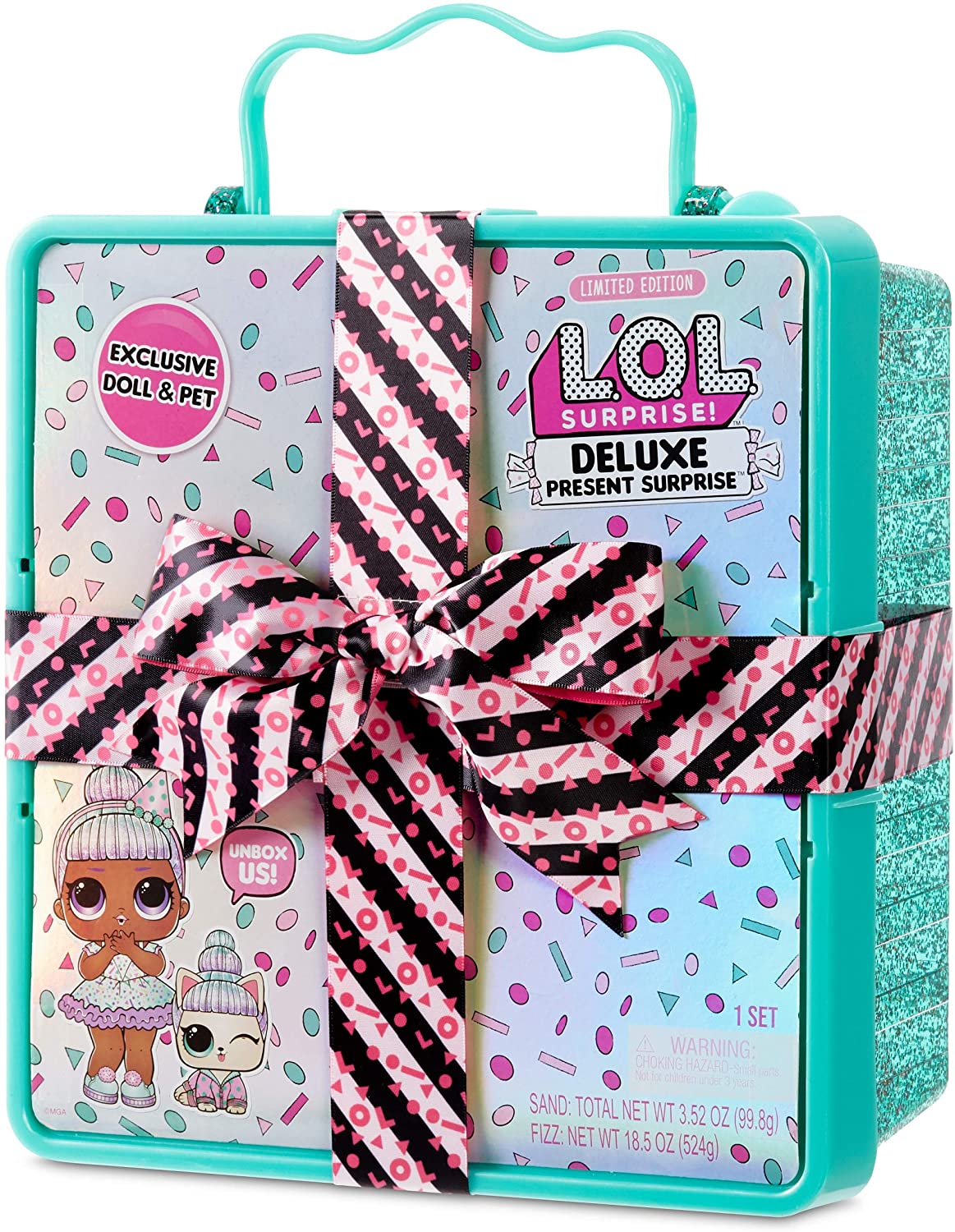 фото Большой набор mga entertainment l.o.l. surprise deluxe с куклой и питомцем, зеленый