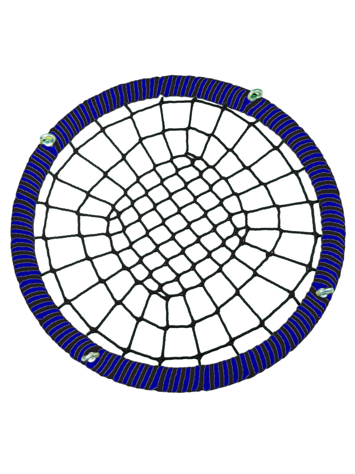 фото Подвесные качели гнездо размер80 см толщина обода 72 мм армированный канат обода 16 мм jinn