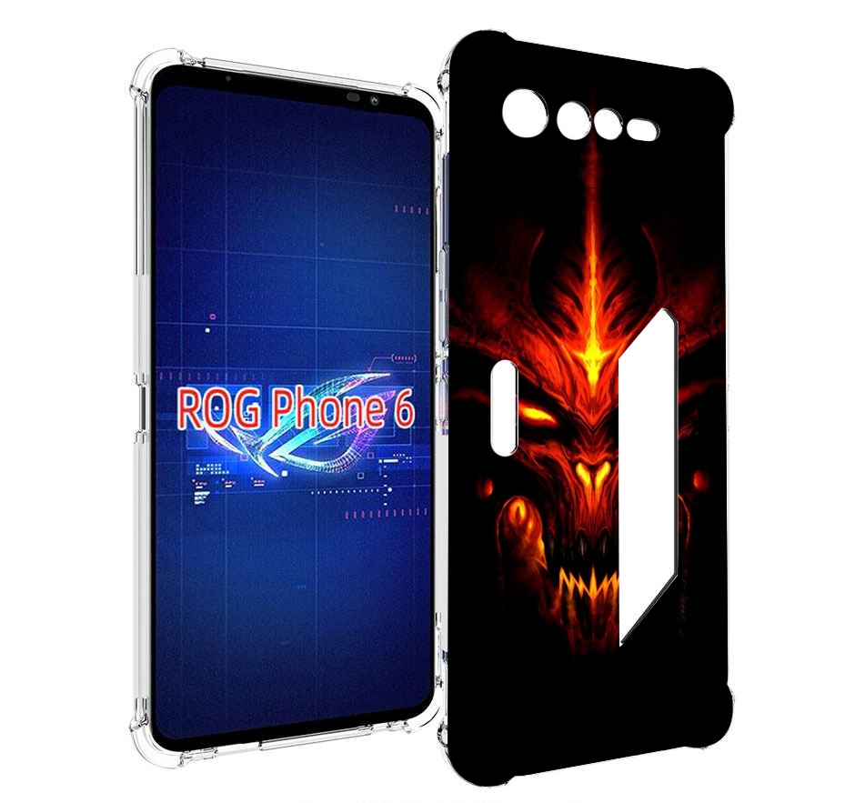 

Чехол MyPads diablo-3 для Asus ROG Phone 6, Прозрачный, Tocco
