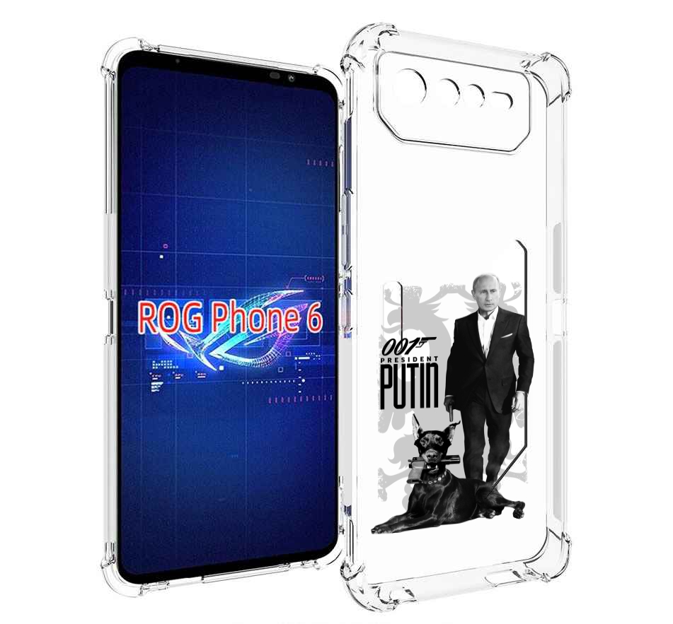 

Чехол MyPads 001 для Asus ROG Phone 6, Прозрачный, Tocco