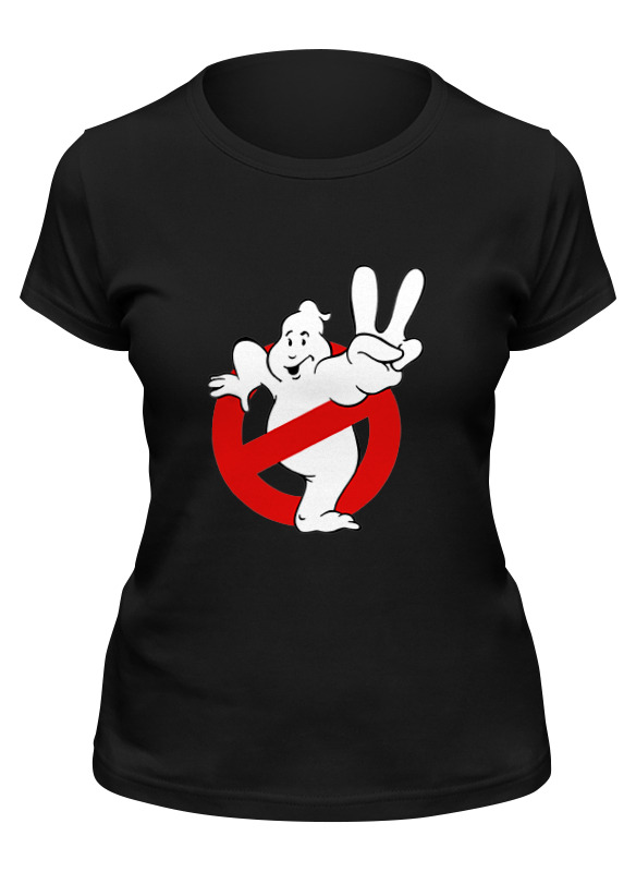 

Футболка женская Printio Ghostbusters черная 2XL, Черный, Ghostbusters