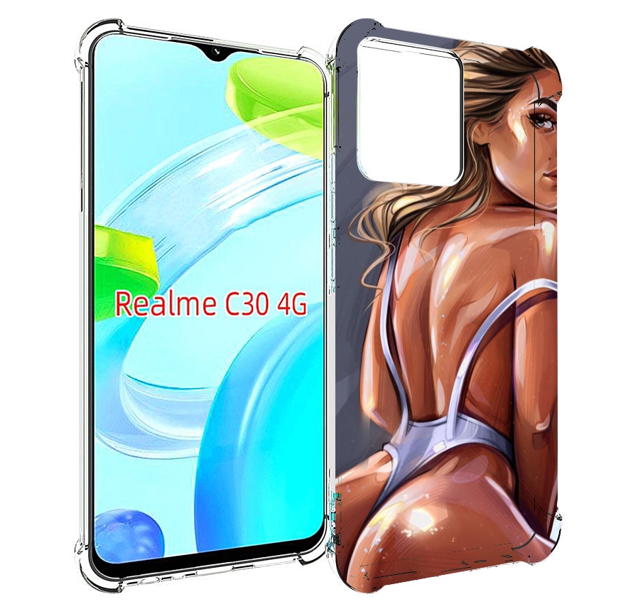 

Чехол MyPads craigos-art для Realme C30 4G / Narzo 50i Prime, Прозрачный, Tocco