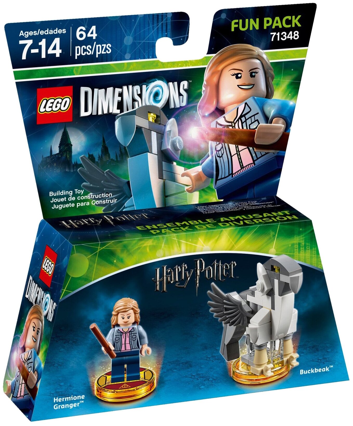 фото Конструктор lego dimensions fun pack: гермиона грэнджер 71348